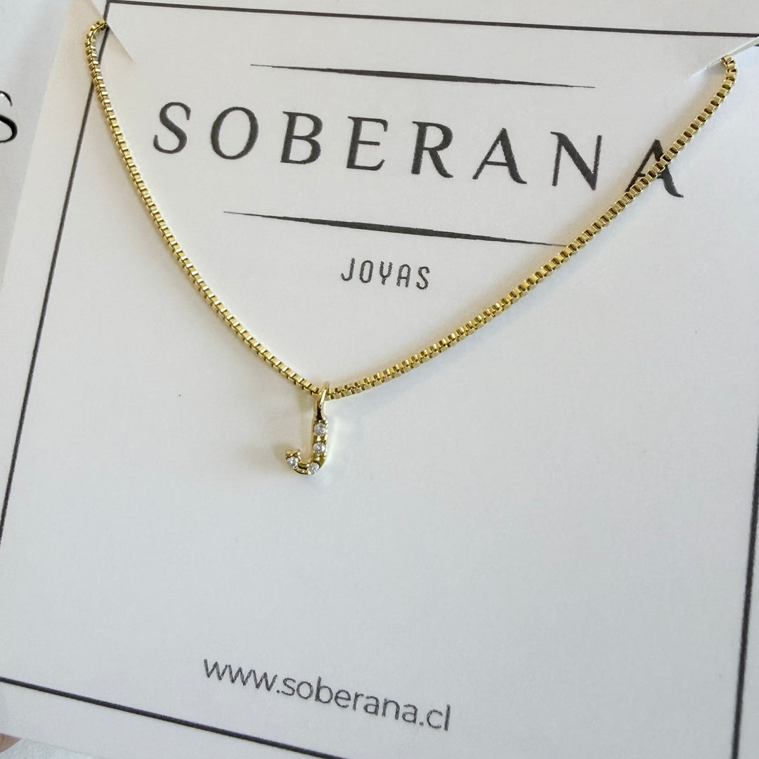 Collar Letra Mini