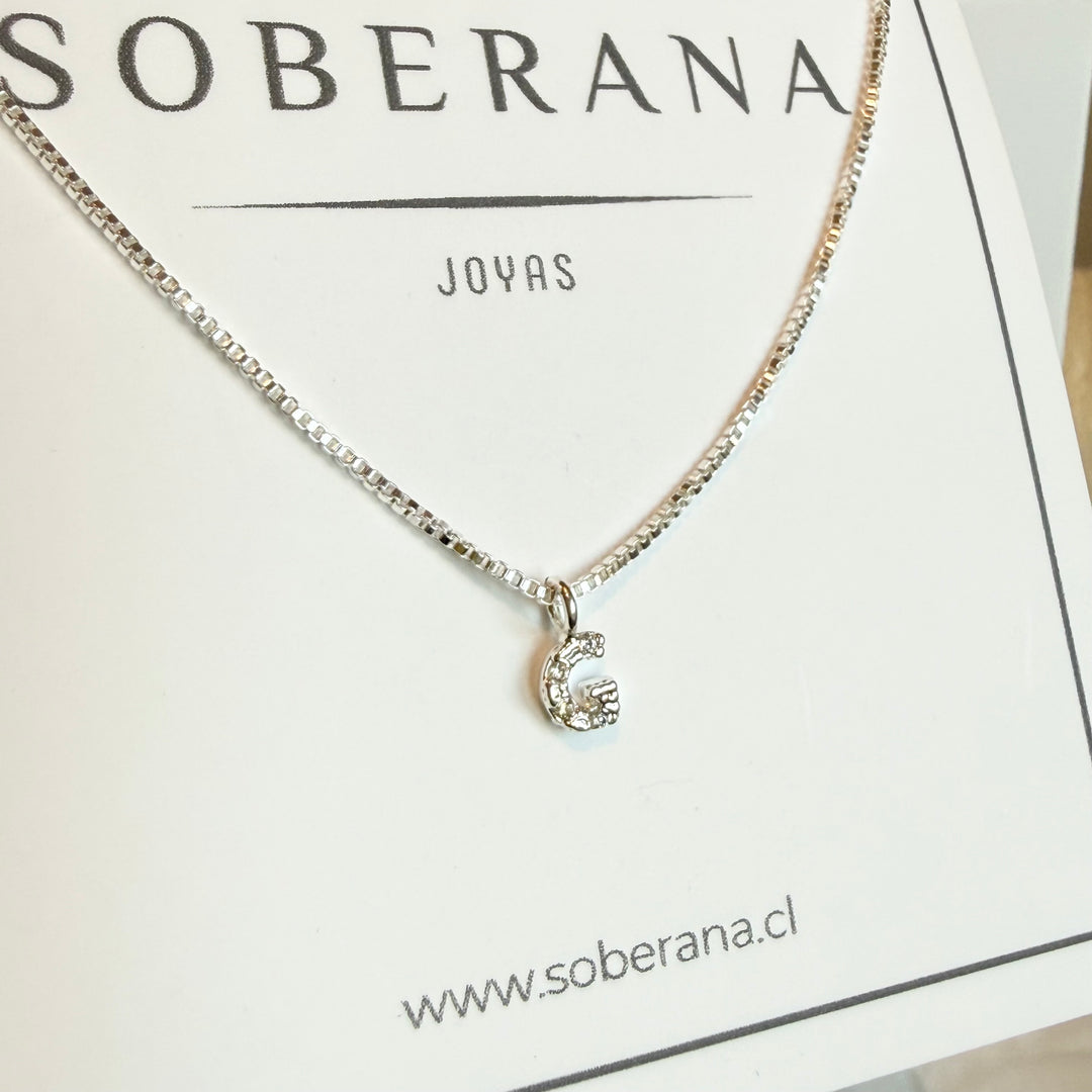 Collar Letra Mini