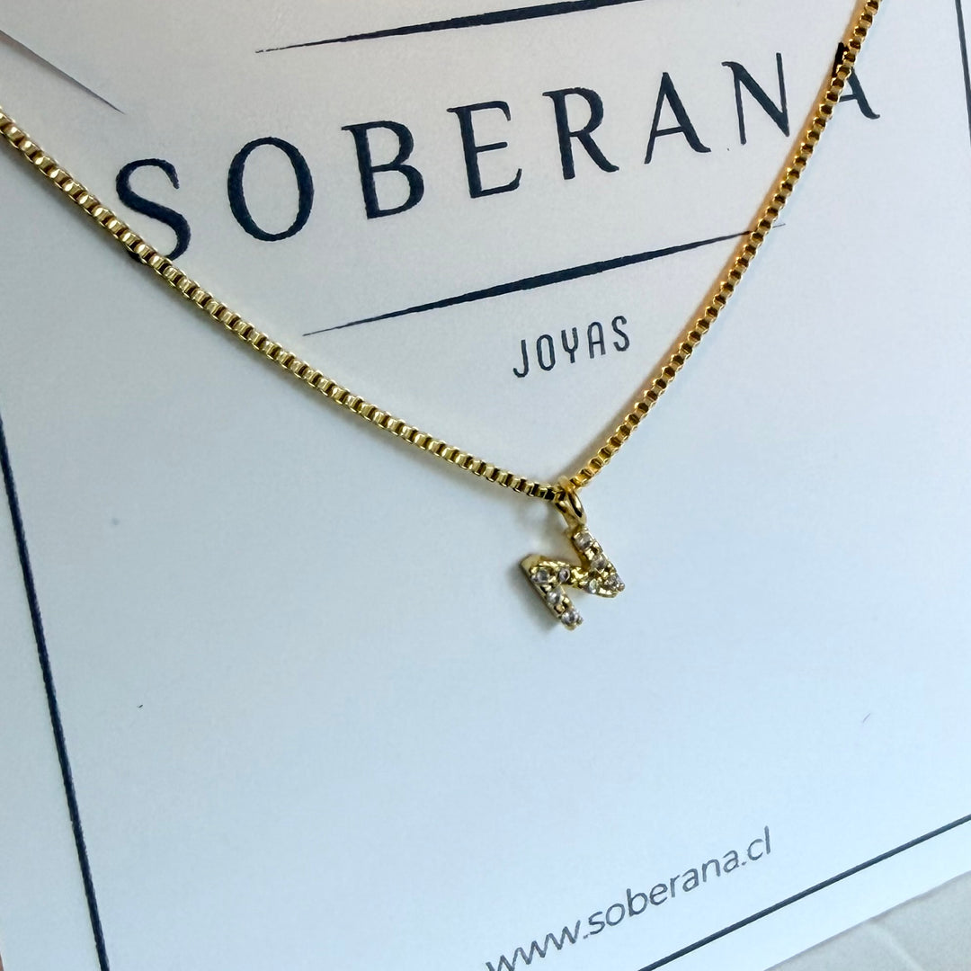 Collar Letra Mini