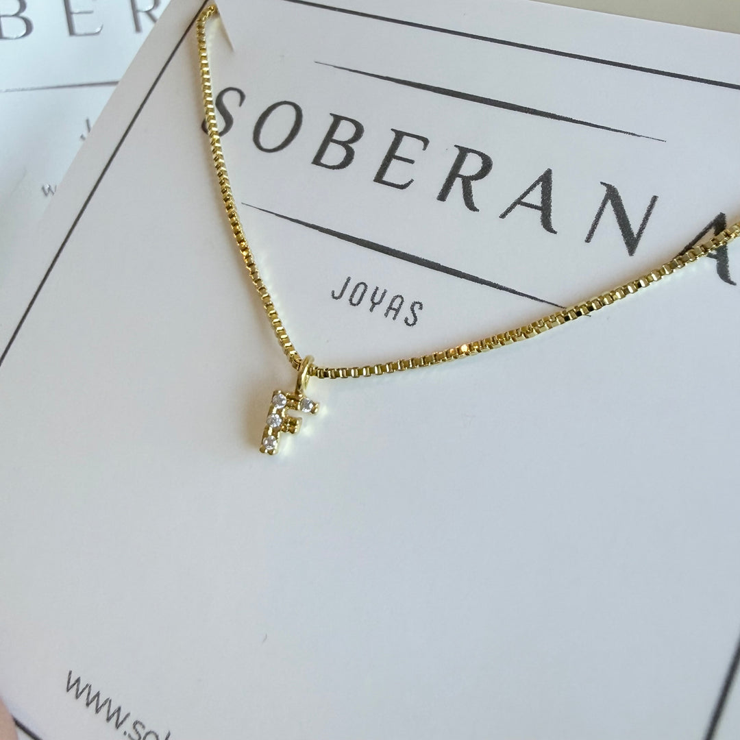 Collar Letra Mini