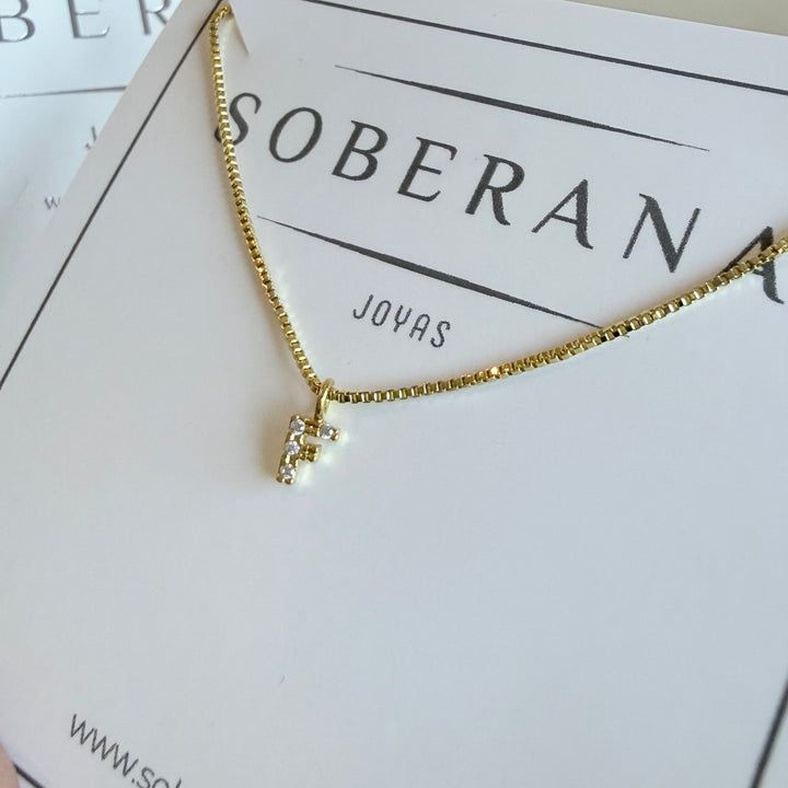 Collar Letra Mini