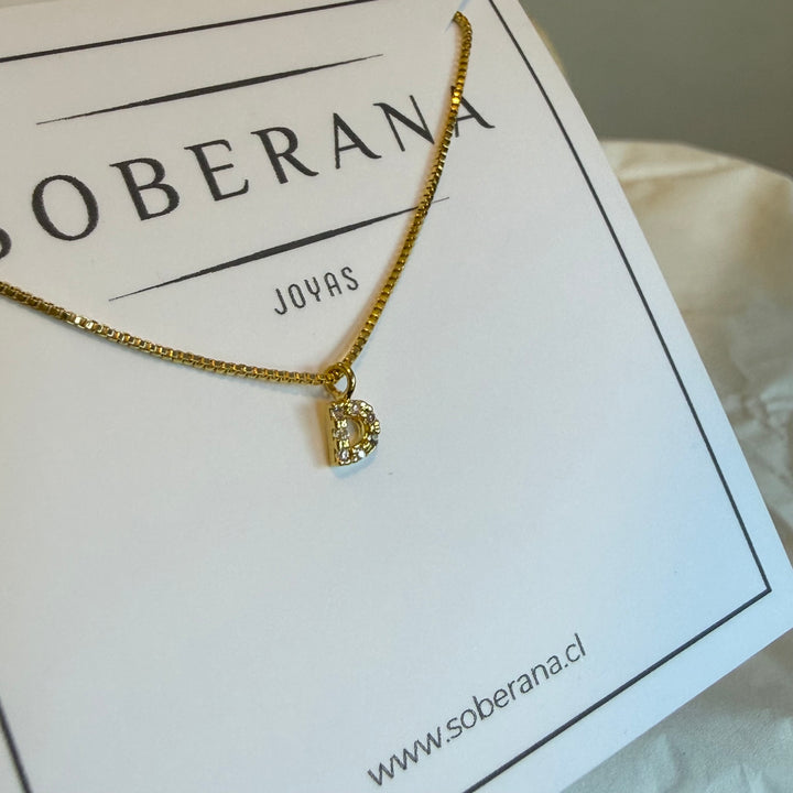Collar Letra Mini