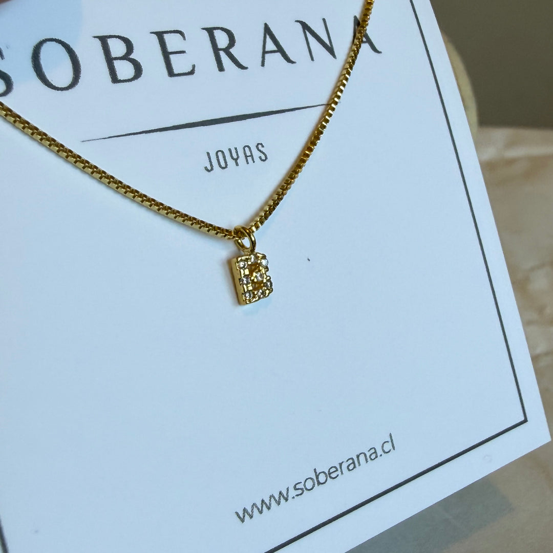 Collar Letra Mini