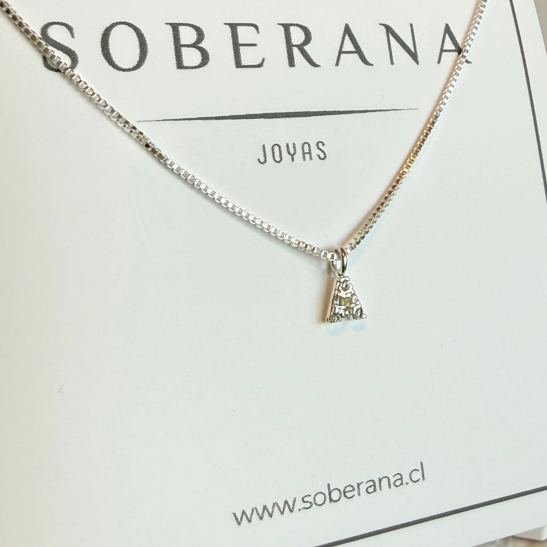 Collar Letra Mini