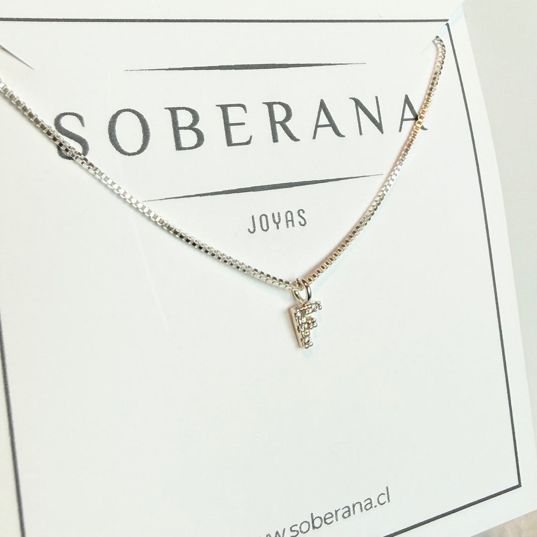 Collar Letra Mini
