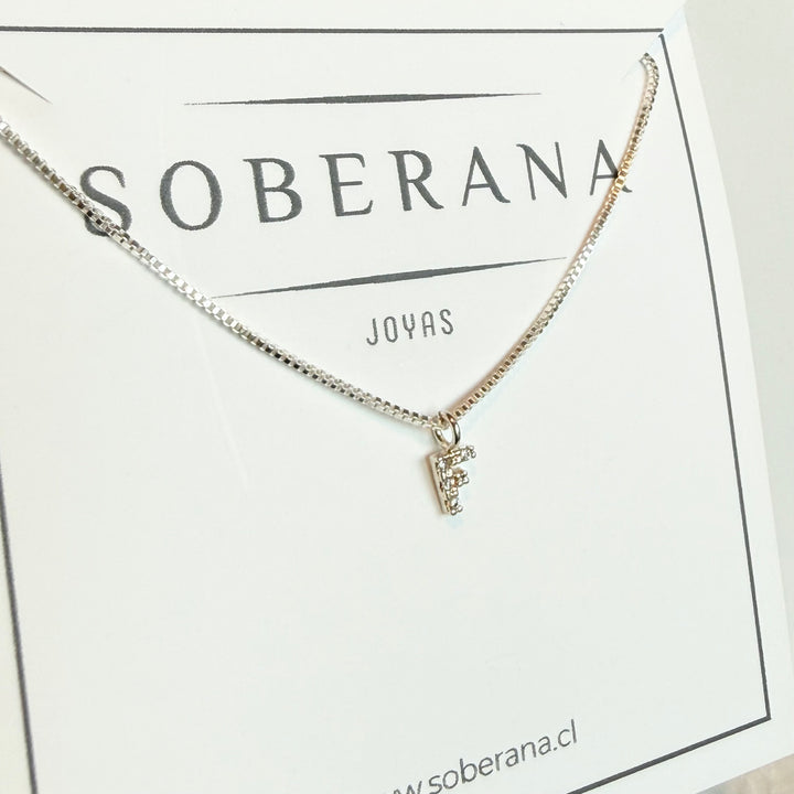 Collar Letra Mini