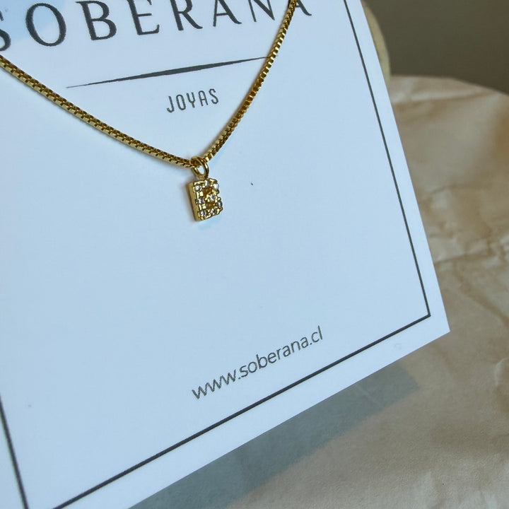 Collar Letra Mini