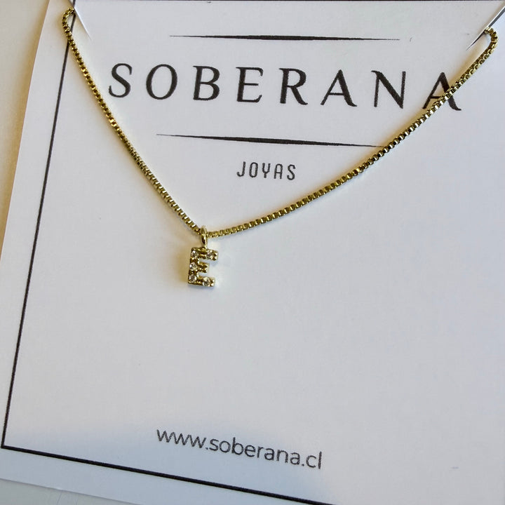 Collar Letra Mini
