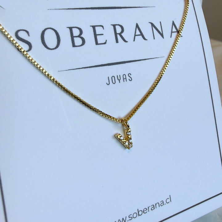 Collar Letra Mini