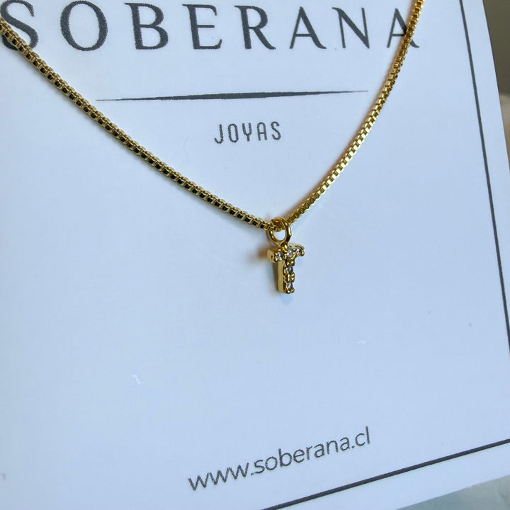 Collar Letra Mini