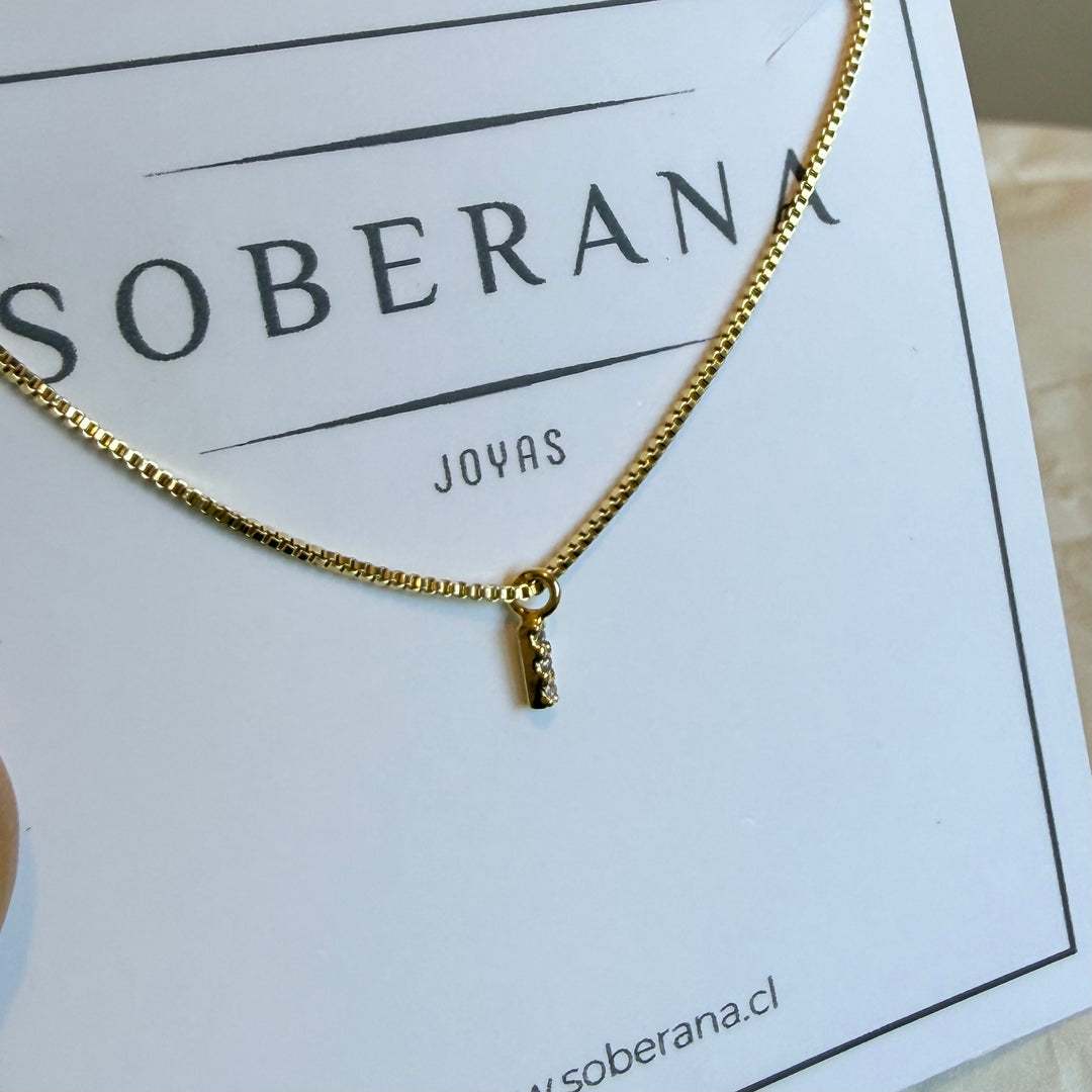Collar Letra Mini